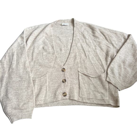 Cotton On | Cropped Oversized Cardigan Size M - Picture 1 of 6